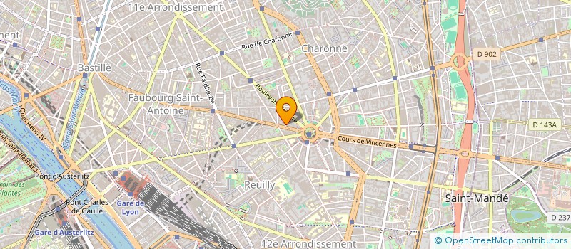 localisation de l'entreprise YAPANY à PARIS