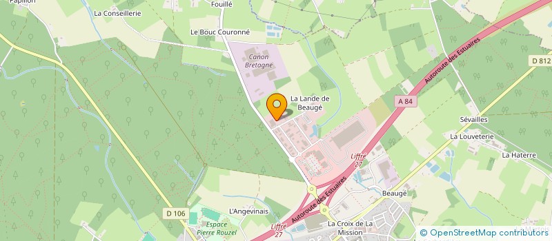 localisation de l'entreprise YAPERNISLE  LIFFRE