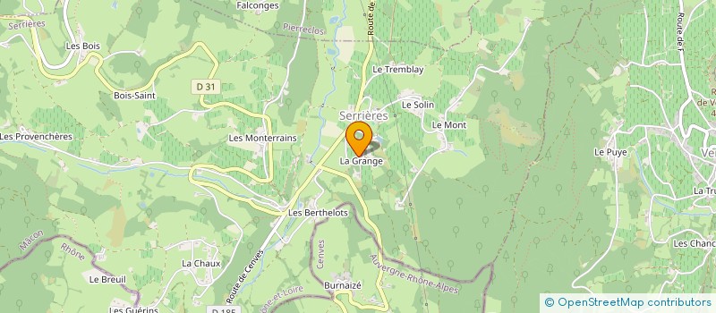 localisation de l'entreprise YAPI  SERRIERES