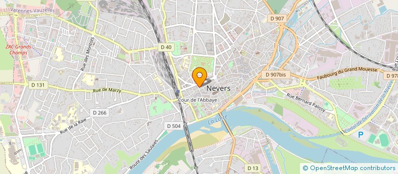 localisation de l'entreprise YAPI' BARBER à NEVERS