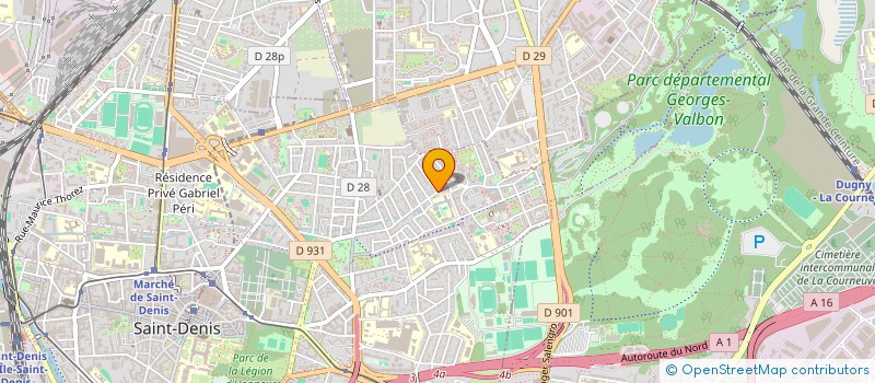 localisation de l'entreprise YAPI PRO à SAINT-DENIS