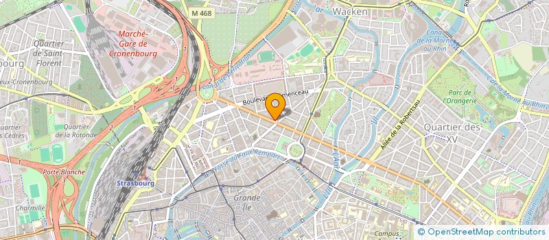 localisation de l'entreprise YAPIKAL à STRASBOURG
