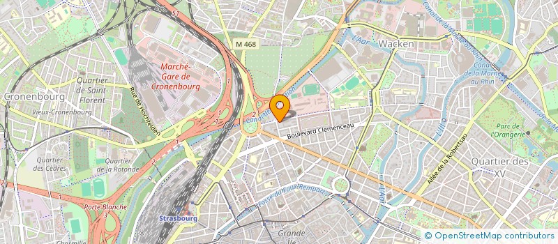 localisation de l'entreprise YAPIM  STRASBOURG