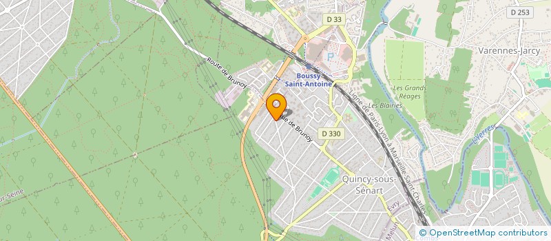 localisation de l'entreprise YAPKA  QUINCY-SOUS-SENART