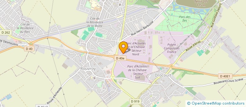 localisation de l'entreprise YAPLUKA à ROUVROY