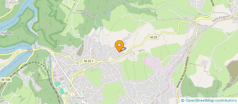 localisation de l'entreprise YAPLUKAPRINT  UNIEUX