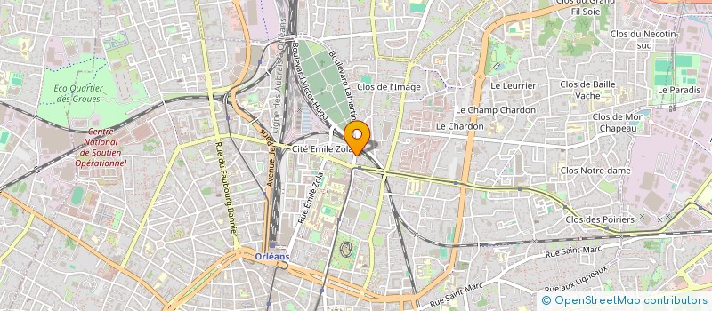 localisation de l'entreprise YAPOGA YAPOGA à ORLEANS