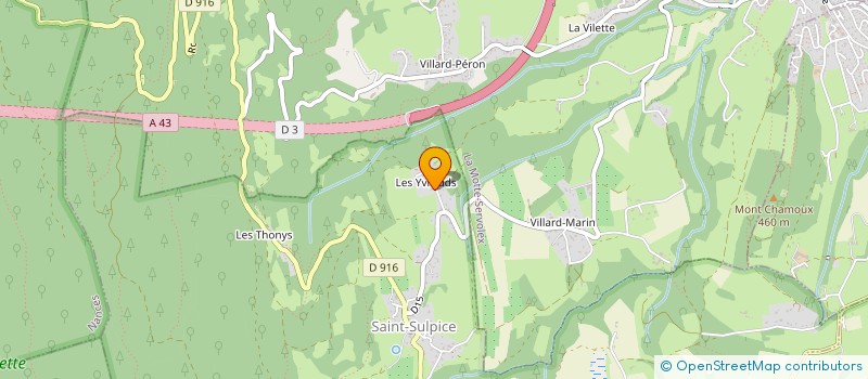 localisation de l'entreprise YAPP  SAINT-SULPICE