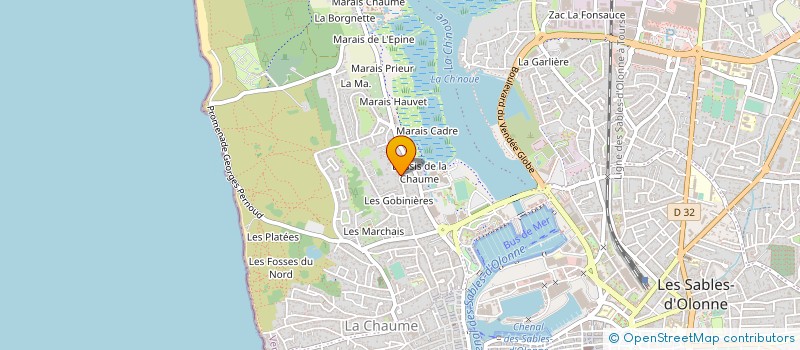 localisation de l'entreprise YAPUKA  LES SABLES D'OLONNE