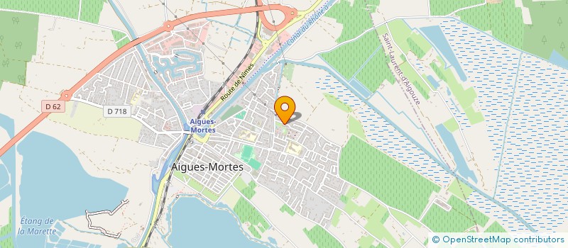 localisation de l'entreprise YARA à AIGUES-MORTES