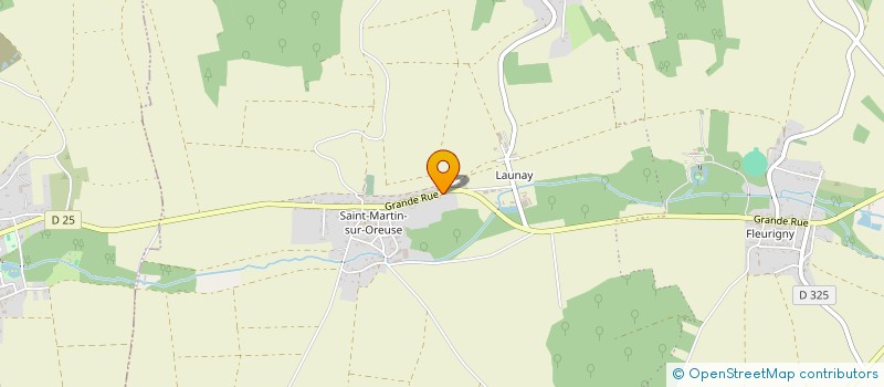 localisation de l'entreprise YARA  THORIGNY-SUR-OREUSE