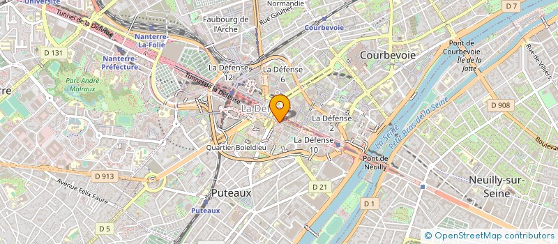 localisation de l'entreprise YARA FRANCE à PUTEAUX