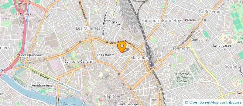 localisation de l'entreprise YARANIS  TOULOUSE