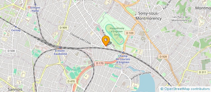 localisation de l'entreprise YARD à EAUBONNE