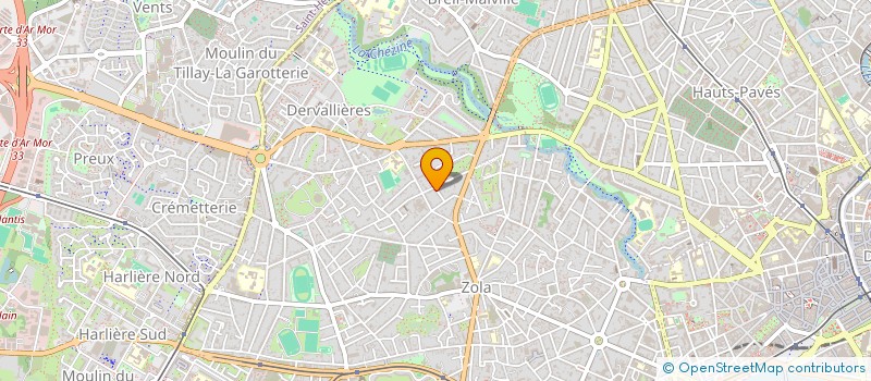localisation de l'entreprise YARDS à NANTES
