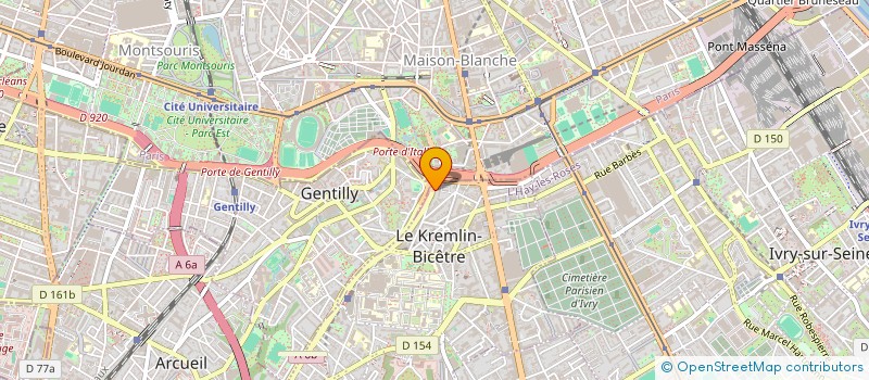 localisation de l'entreprise YARE à LE KREMLIN-BICETRE