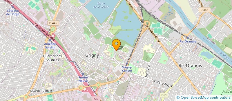 localisation de l'entreprise YARESSY SERVICES à GRIGNY