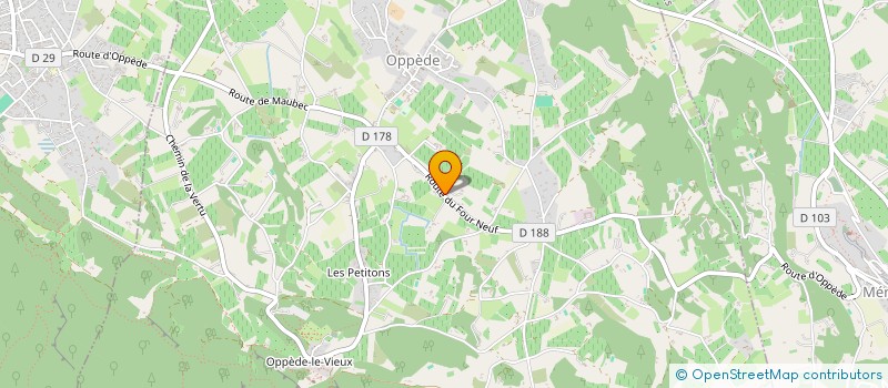 localisation de l'entreprise YARIENLA  OPPEDE