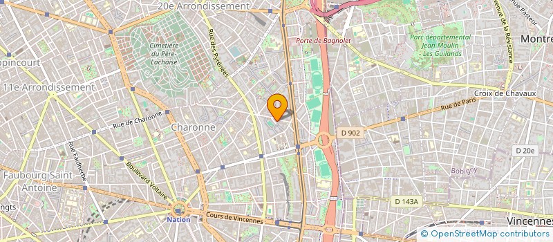 localisation de l'entreprise YARINA D'ORIENT  PARIS