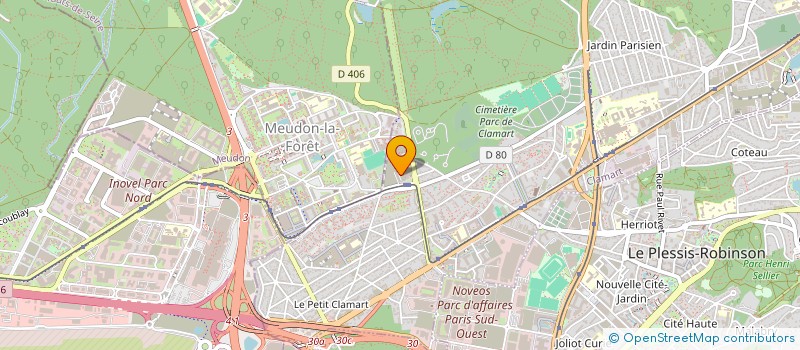 localisation de l'entreprise YARK - SERVICES à CLAMART