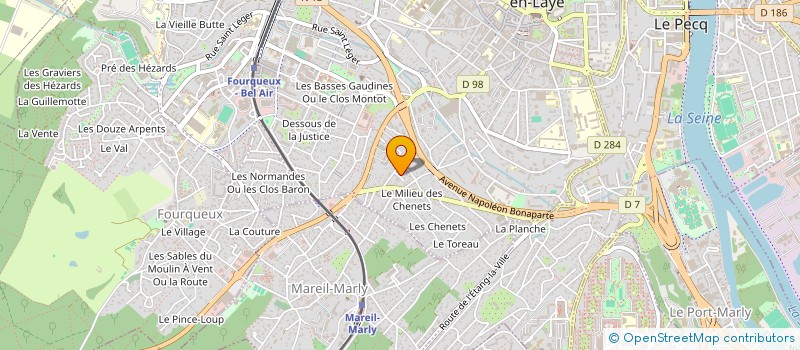 localisation de l'entreprise YARO CONCEPT  SAINT-GERMAIN-EN-LAYE