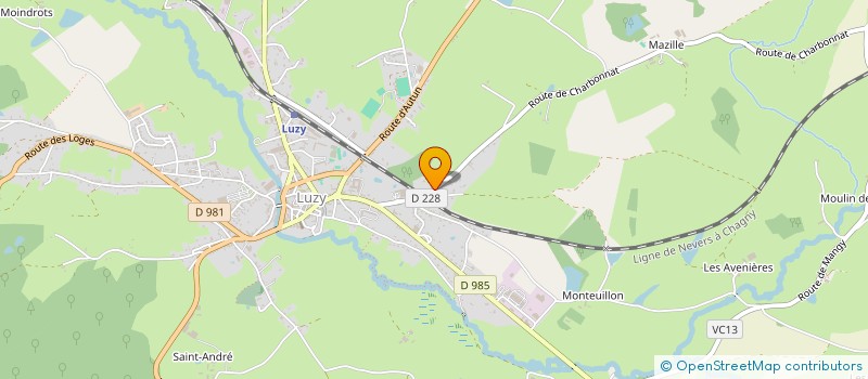 localisation de l'entreprise YAROMA  LUZY