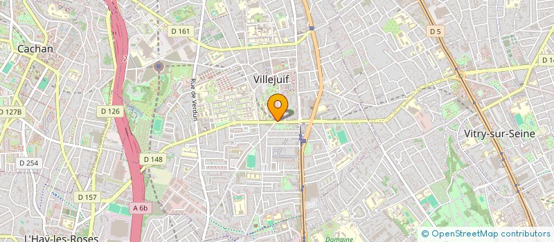 localisation de l'entreprise YARR à VILLEJUIF
