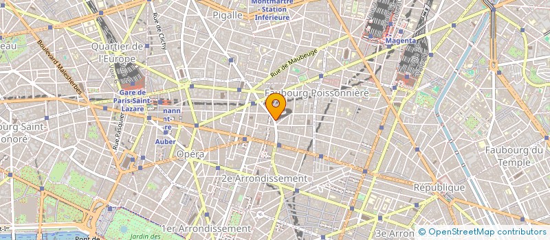 localisation de l'entreprise YAS  PARIS