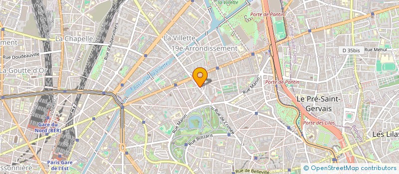 localisation de l'entreprise YAS  PARIS