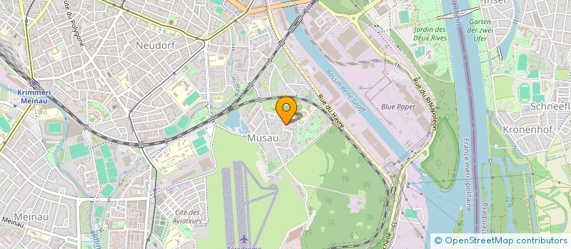 localisation de l'entreprise YAS-ART à STRASBOURG