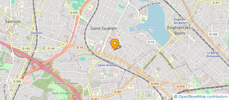 localisation de l'entreprise YAS CONSULTING à SAINT-GRATIEN