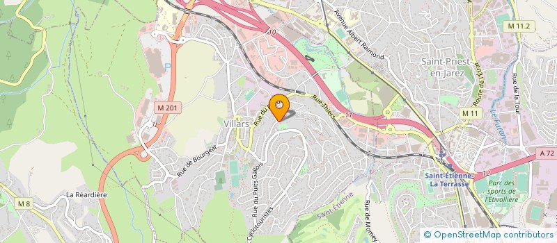 localisation de l'entreprise YAS ETANCHEITE à VILLARS
