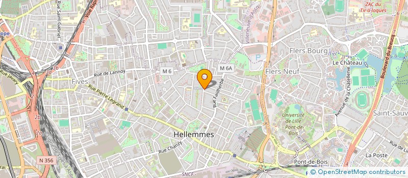 localisation de l'entreprise YAS LE TRANSPORTEUR à LILLE