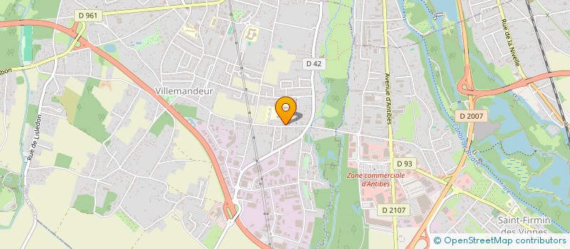 localisation de l'entreprise YAS'O SERVICES à VILLEMANDEUR