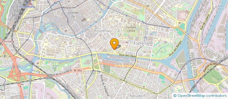 localisation de l'entreprise YAS VTC à STRASBOURG