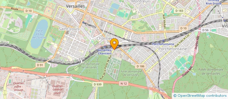 localisation de l'entreprise YASAKADA à VERSAILLES