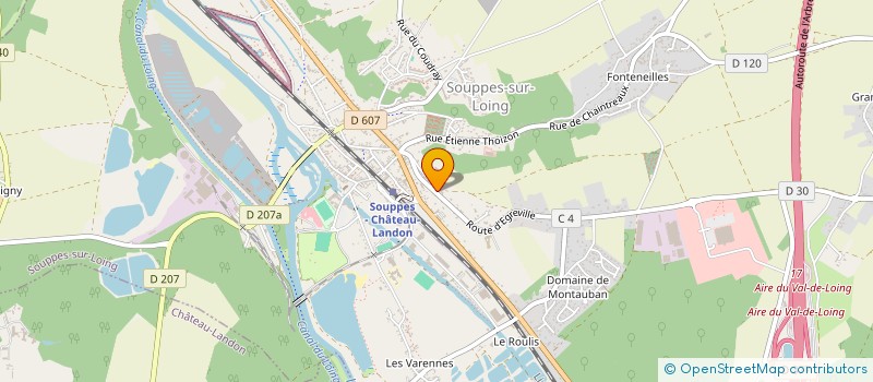 localisation de l'entreprise YASALA MOTORSPORT TEAM à SOUPPES-SUR-LOING