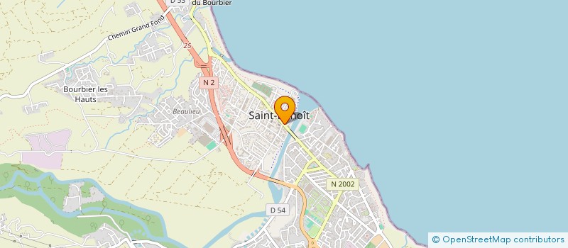 localisation de l'entreprise YASAM à SAINT-BENOIT