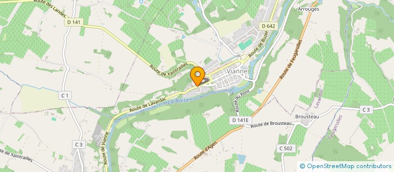 localisation de l'entreprise YASAMASA  VIANNE