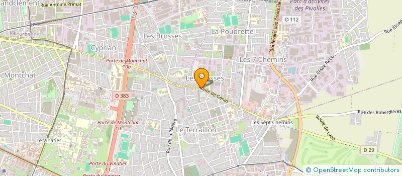 localisation de l'entreprise YASAR  BRON