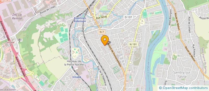 localisation de l'entreprise YASAR à CORBEIL-ESSONNES
