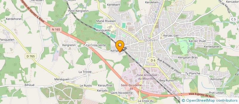 localisation de l'entreprise YASAR IMMOBILIER  QUEVEN