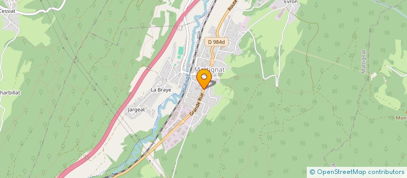 localisation de l'entreprise YASAR ISOLATION à MARTIGNAT