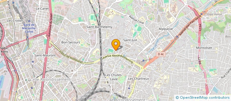 localisation de l'entreprise YASELMA à MARSEILLE