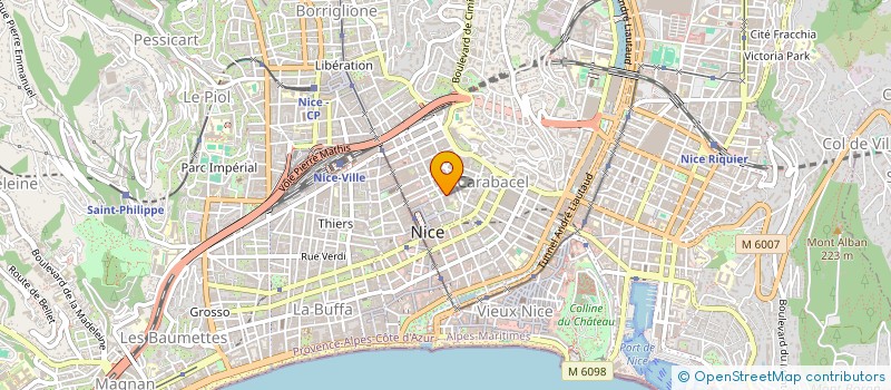 localisation de l'entreprise YASHIN  NICE