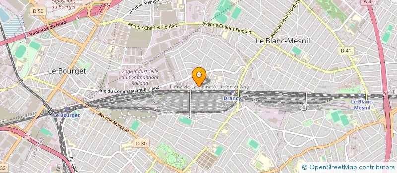 localisation de l'entreprise YASHVI SERVICES à DRANCY