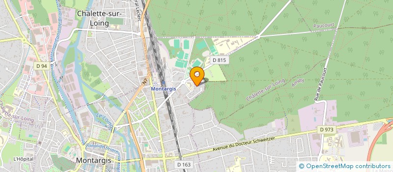 localisation de l'entreprise YASIN BTP à MONTARGIS