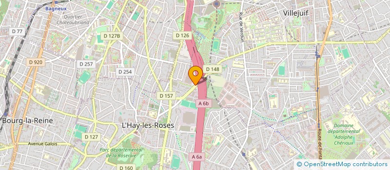 localisation de l'entreprise YASMINA  L'HAY-LES-ROSES