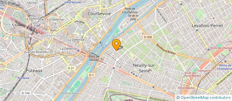 localisation de l'entreprise YASMINE à NEUILLY SUR SEINE