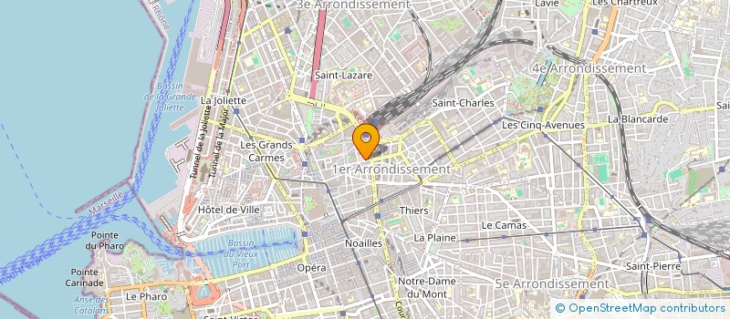 localisation de l'entreprise YASMINE à MARSEILLE